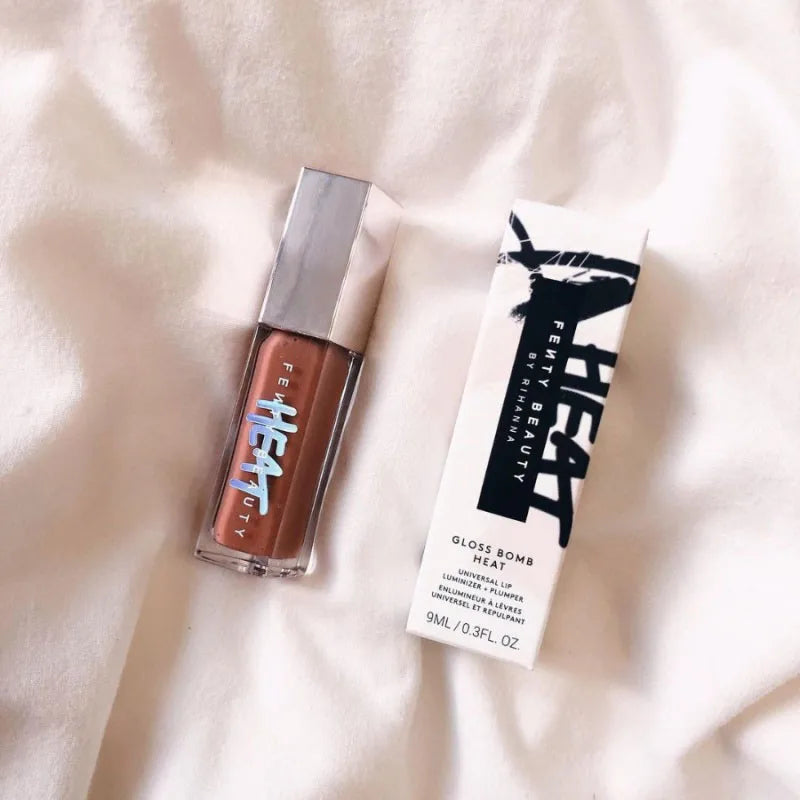 Fashion Fenty Beauty Lip Glaze Moisten Shine Glitter Lip Plumper Makeup For Beginner Liquid Lipstick Female Makeup Cosmetics