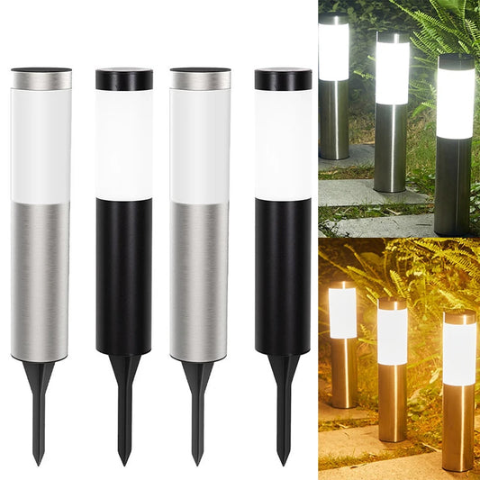 1-4pcs 1W Solar Light Outdoor Solar Garden Light Solar Pathway Landscape Light Waterproof Lawn Lamp For Home Yard Patio Driveway