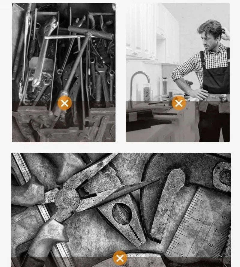 Daily Household Hand Tool Sets Multifunctional Hand Tool Sets Wire Cutter Hammer Lithium Electric Drill Emergency Repair Tools