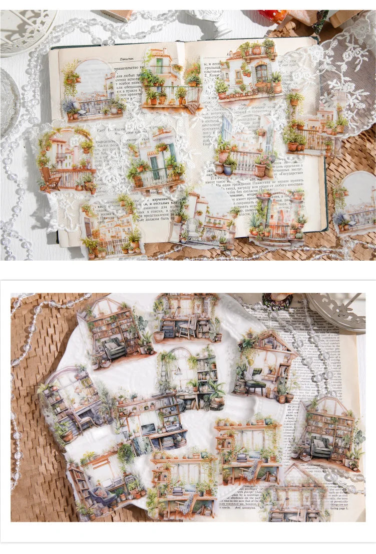 20pcs/lot Kawaii Stationery Stickers everyday household chores sticker pack DIY Craft Scrapbooking Album Junk Journal