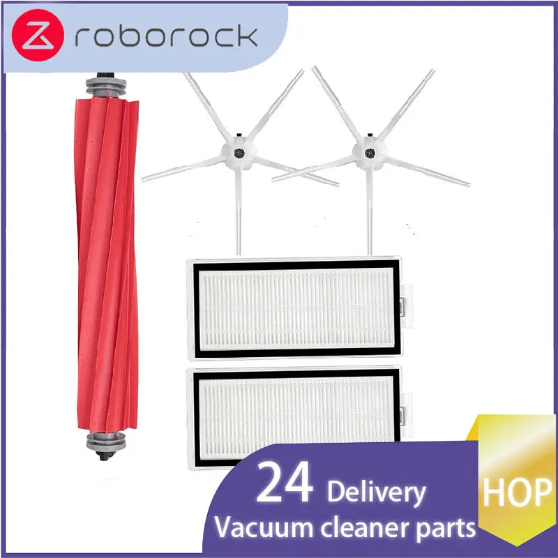 Roborock Q7 / Q7+ / Q7 Max+ Robot Vacuum Roller Brush, Hepa Filter, Side Brush, Mop Cloth