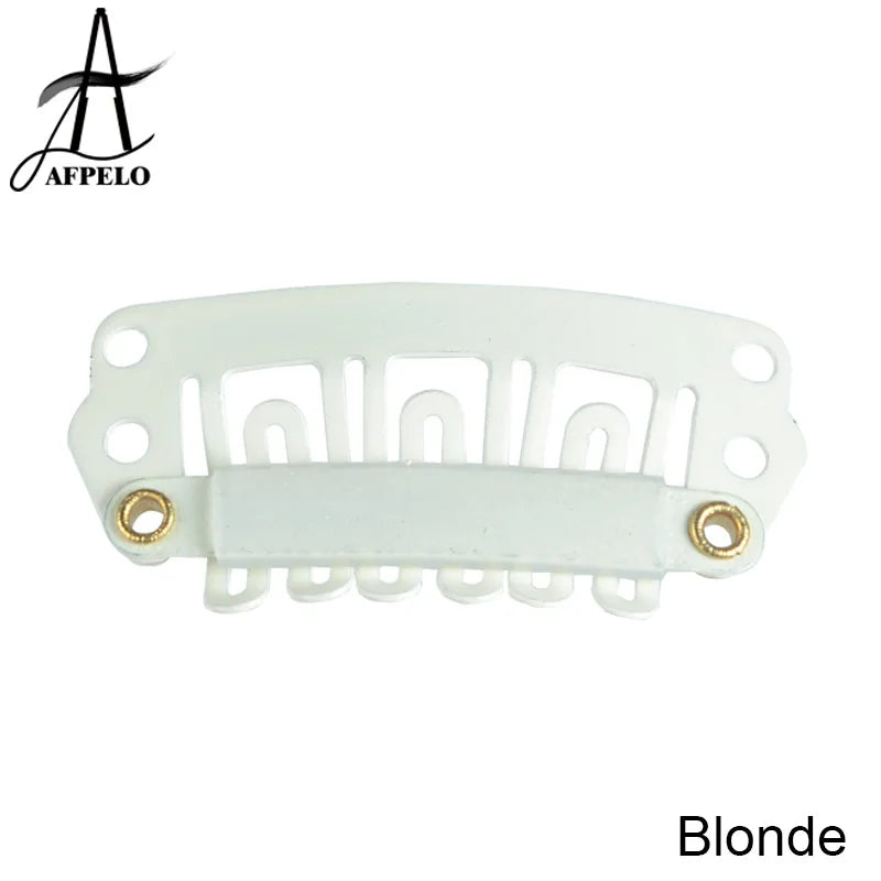 28mm U-Shape Hair Extension Tools Hair Extension Snap Clip Wig Hair Clips