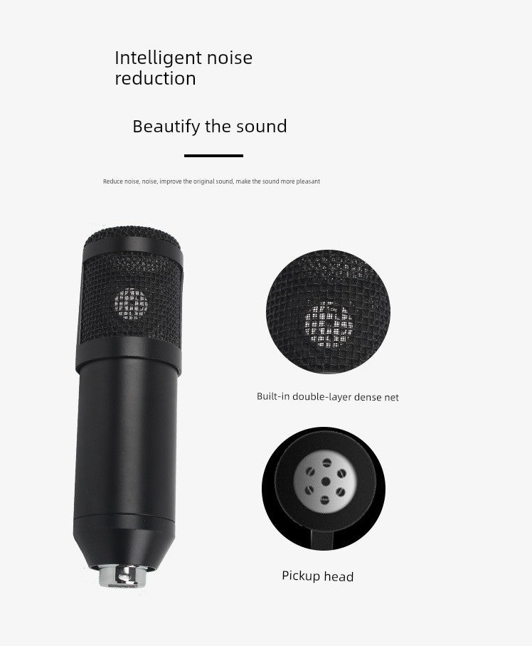 High Sampling Rate USB Microphone Computer Game Recording Bm700 Capacitance Mic Suit 192KHz/24bit