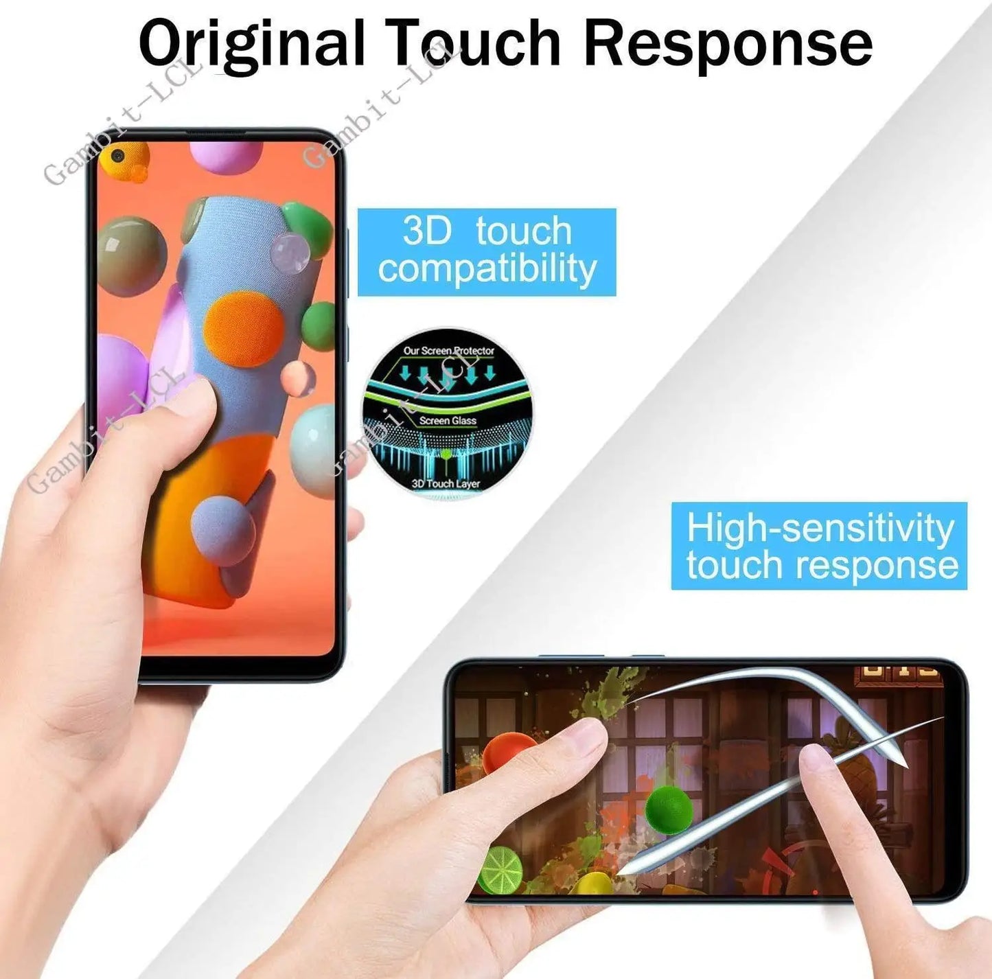 2PCS 9H HD Original Tempered Glass For Infinix Hot 30 6.78" InfinixHot30 Hot30 X6831 Screen Protection Protector Cover Film