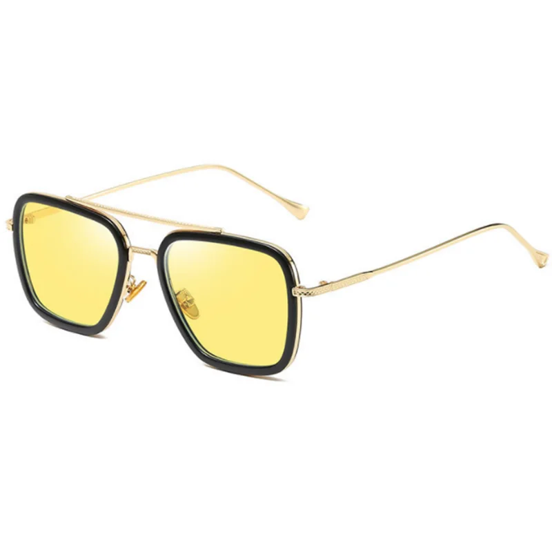 SPH -0.5 -0.75 -1.0 to -6 Fashion Metal Style For Women Sunglasses Men Square Brand Design Sun Glasses