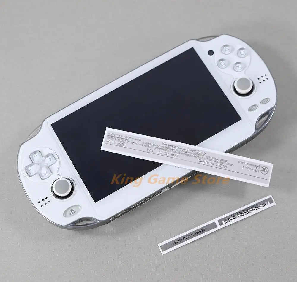 1set/lot Back Shell Case Label Sticker Replacement For PS Vita 1000 For PSV 1000 PSV1000 PCH-1001 1006 Stickers