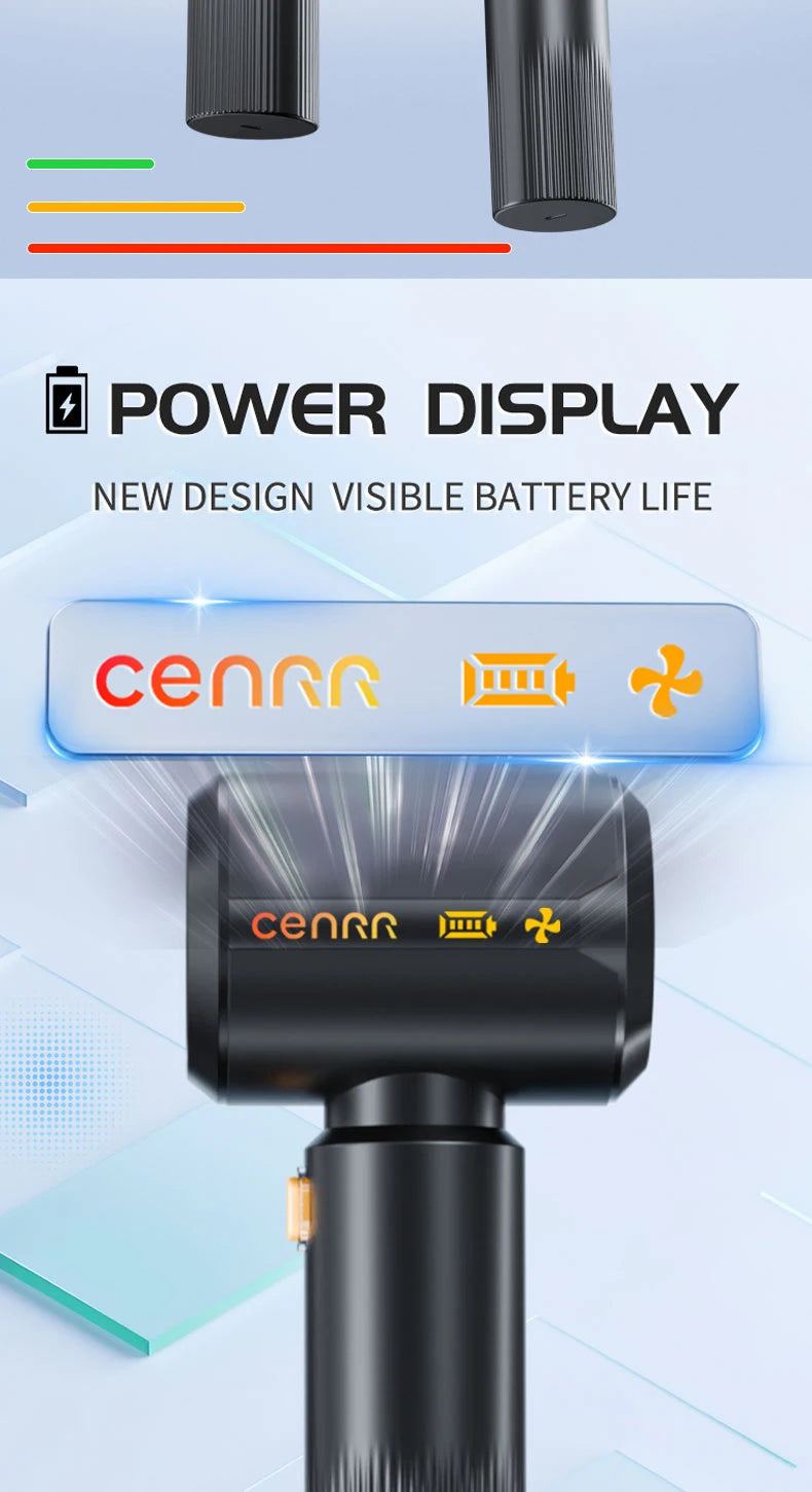 CENRR 2026NEW Car Vacuum Cleaner Cordless Wireless Cleaner Portable HandHeld Vacuum Cleaner for Car Cleaning Machine