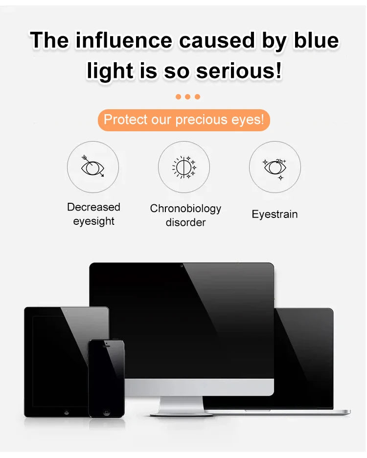 Automatic Zoom 100-700 Degree Reading Glasses Near And Far Anti-radiation Anti-blue Light Glasses