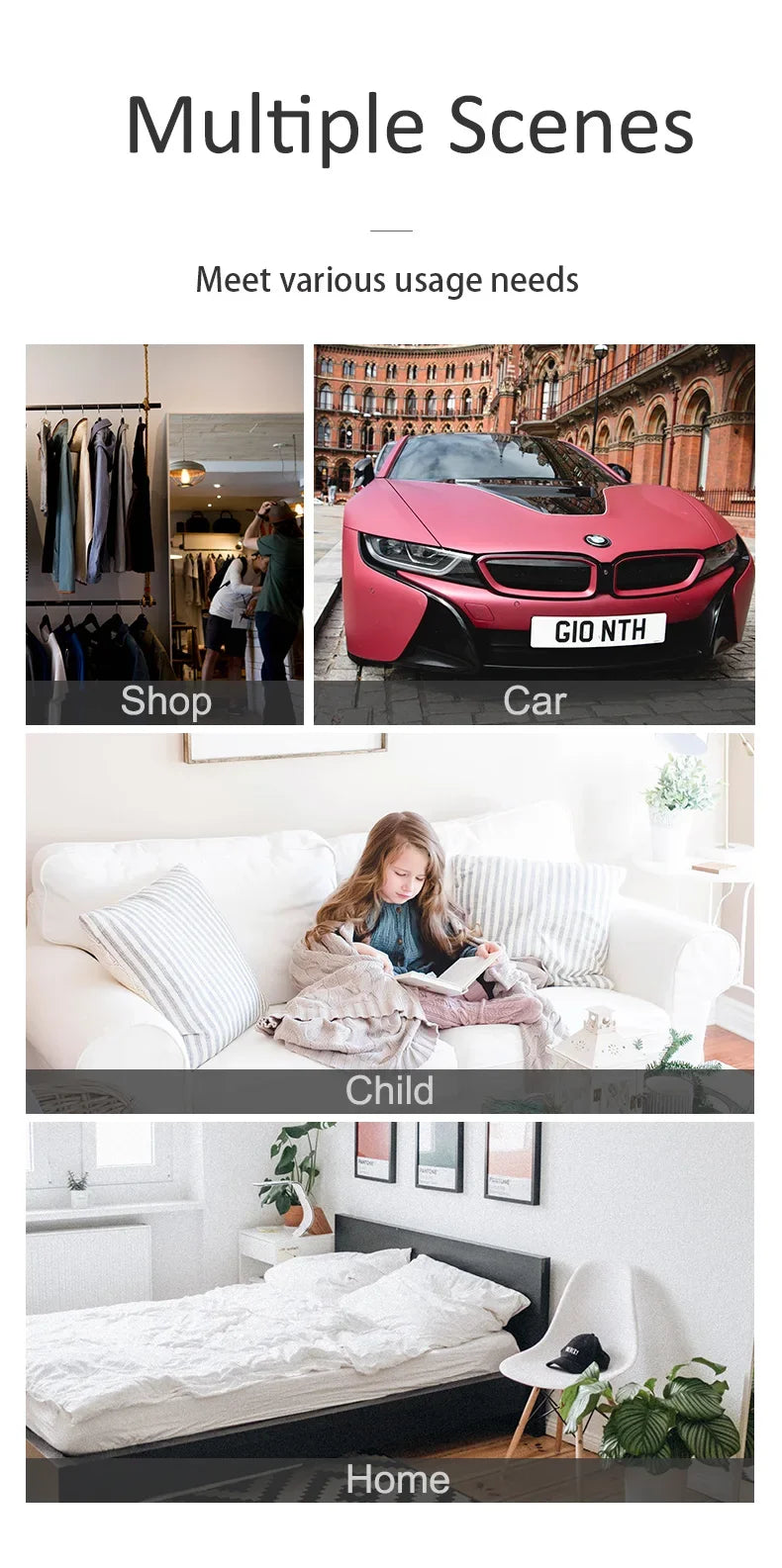 Mini IP Camera HD 1080P Covert Small Nanny Cam Video Voice Recorder Indoor Portable  Security CCTV Camera for Home and Office