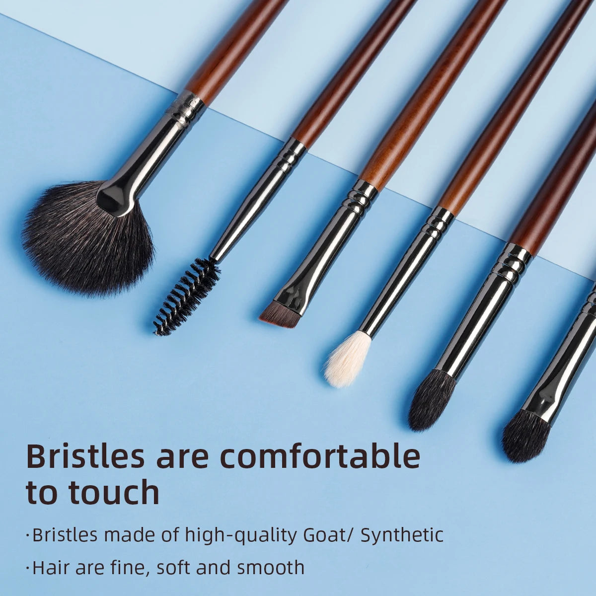 OVW Makeup Brushes Natural Hair Foundation Powder Eyeshadow Contour Professional Makeup brush Set Kit maquiagens
