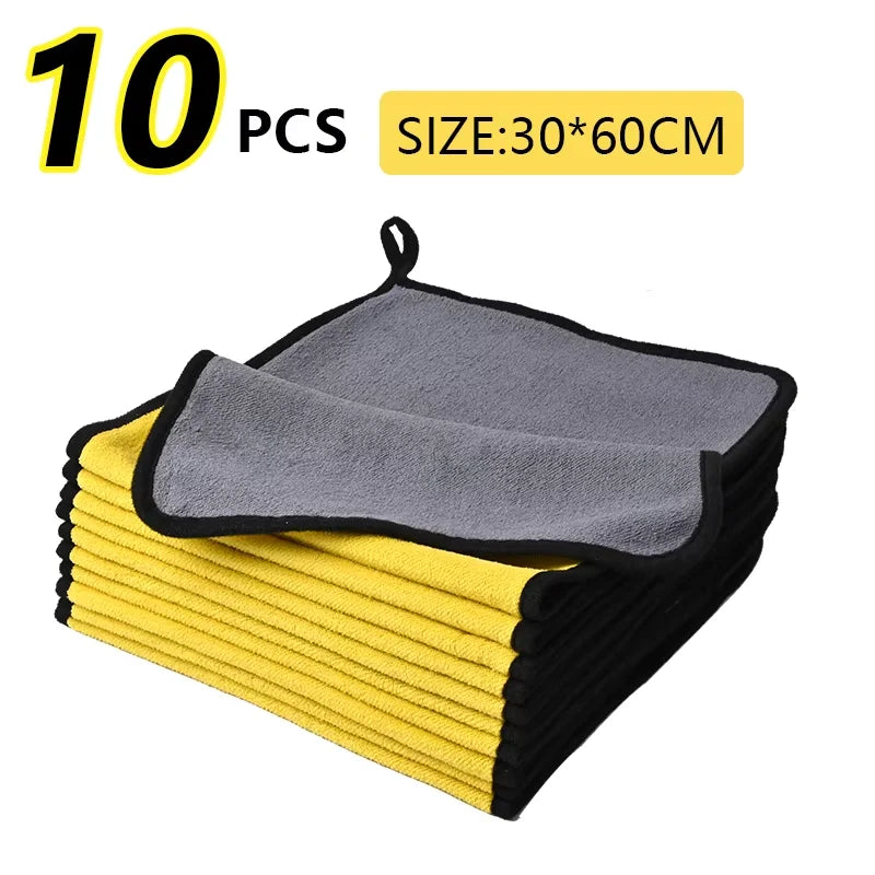 High Quality Microfiber Car Wash Towel Absorbent, Scratch - Free Cleaning Cloth for Drying & Auto Detailing - Ideal for Car Care