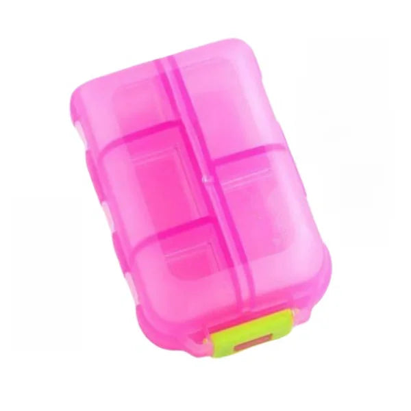 Travel Pill Organizer Moisture Proof Pills Box for Pocket Purse Daily Pill Case Portable Medicine Vitamin Holder Container