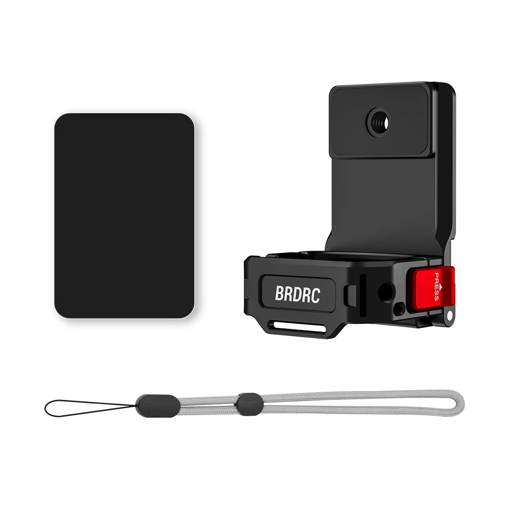 BRDRC Multi-Function Expansion Magnetic Mount for DJI Osmo Pocket 3,Aluminum Alloy Base,Pocket 3 Quick Release Accessories