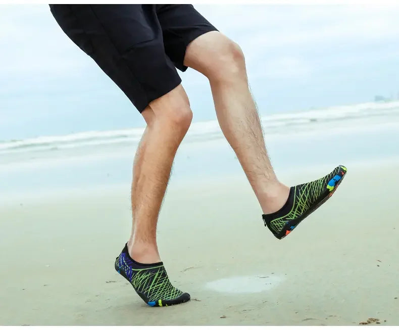 Unisex Shoes Swimming Water Yog Women Men Barefoot Outdoor Beach Sandals Upstream Aqua Shoes Nonslip River Sea Diving Sneakers