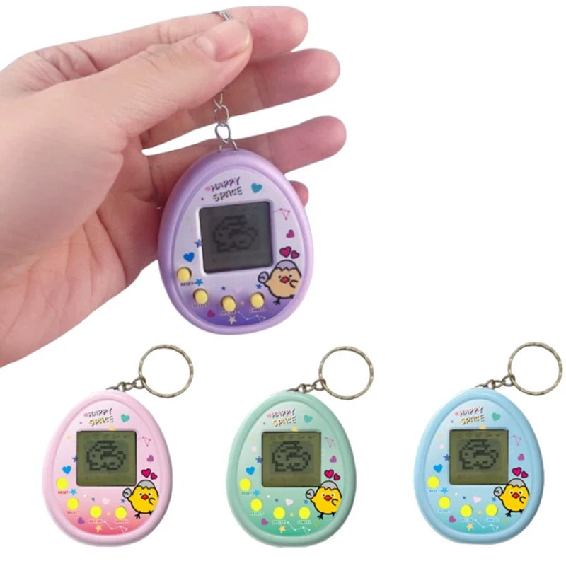 Kids Electronic Pets Game Toys Tamagotchi Virtual Original Digital Animals Toys Pixel Screen Pocket Game Console For Children