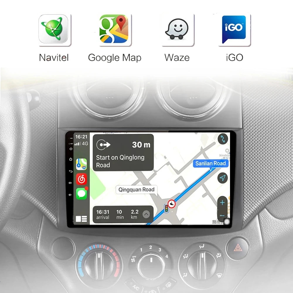 2din Android 15 Car Radio For Chevrolet AVEO T250 2006-2012 Carplay Android Auto Multimedia Stereo Player GPS Navi DSP HD Audio