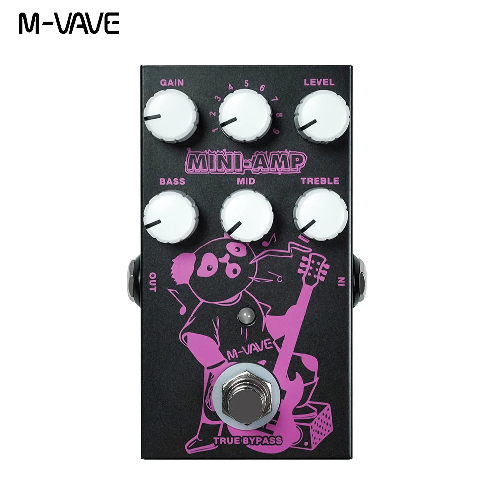 M-VAVE ABY Line Selector AB Switch Mini Guitar Effect Pedal True Bypass Guitar Bass Pedal AB Box - ABY Channel Switch Accessorie
