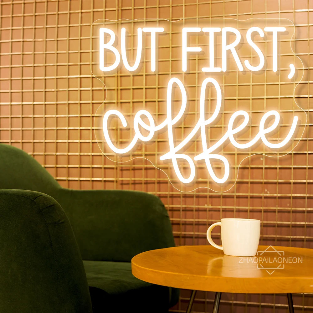Coffee Neon Led Sign Restaurant Cafe Neon lights USB Coffee Shop Tea Room Decor For Pantry Coffee Cafe Bar Decoration Neon Signs