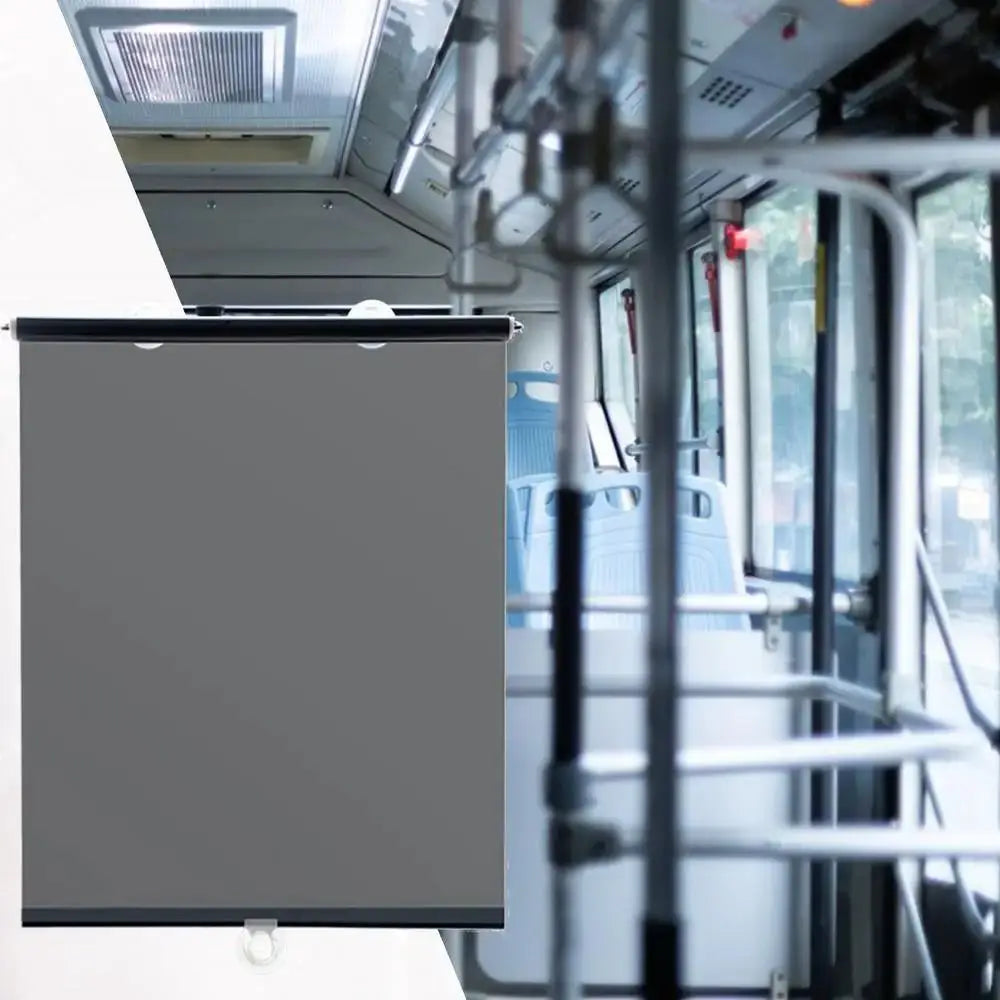 Retractable Front Window Sunshade Telescopic Windshield Anti-UV Sunshade For Truck Passenger Protection High-Definition