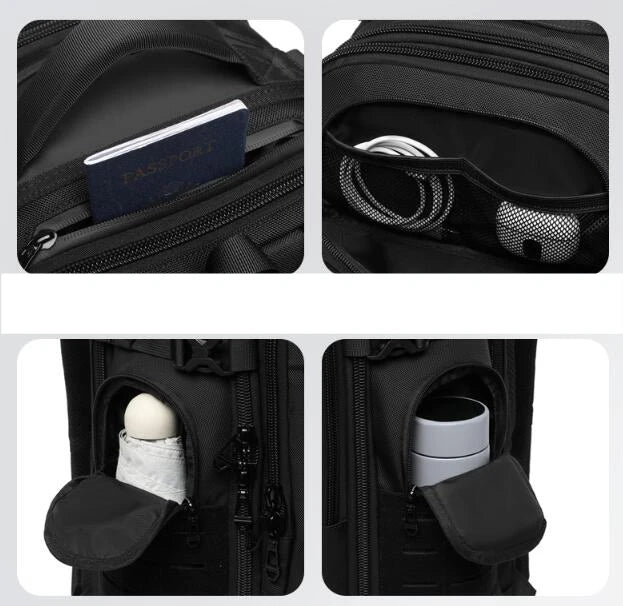 Men Travel Laptop Backpack for Men Women Large Capacity Carry on Backpack Sports Gym Bag with Shoe Compartment Travel Laptop Bag