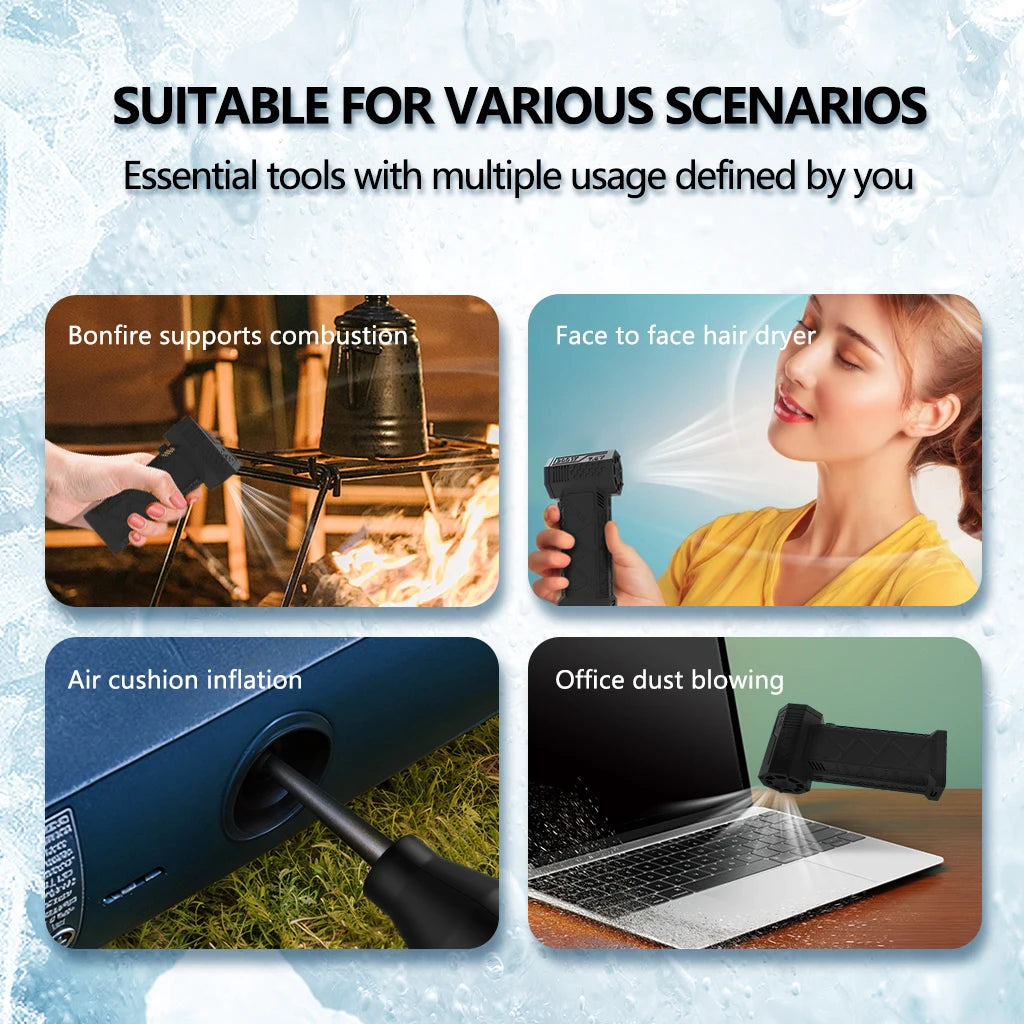 JANGKLIFE 3-in-1 Vacuum Cleaning Set USB Rechargeable Mini Car Vacuum Cleaner Home Use Dust Collector Automotive Cleaning Kit