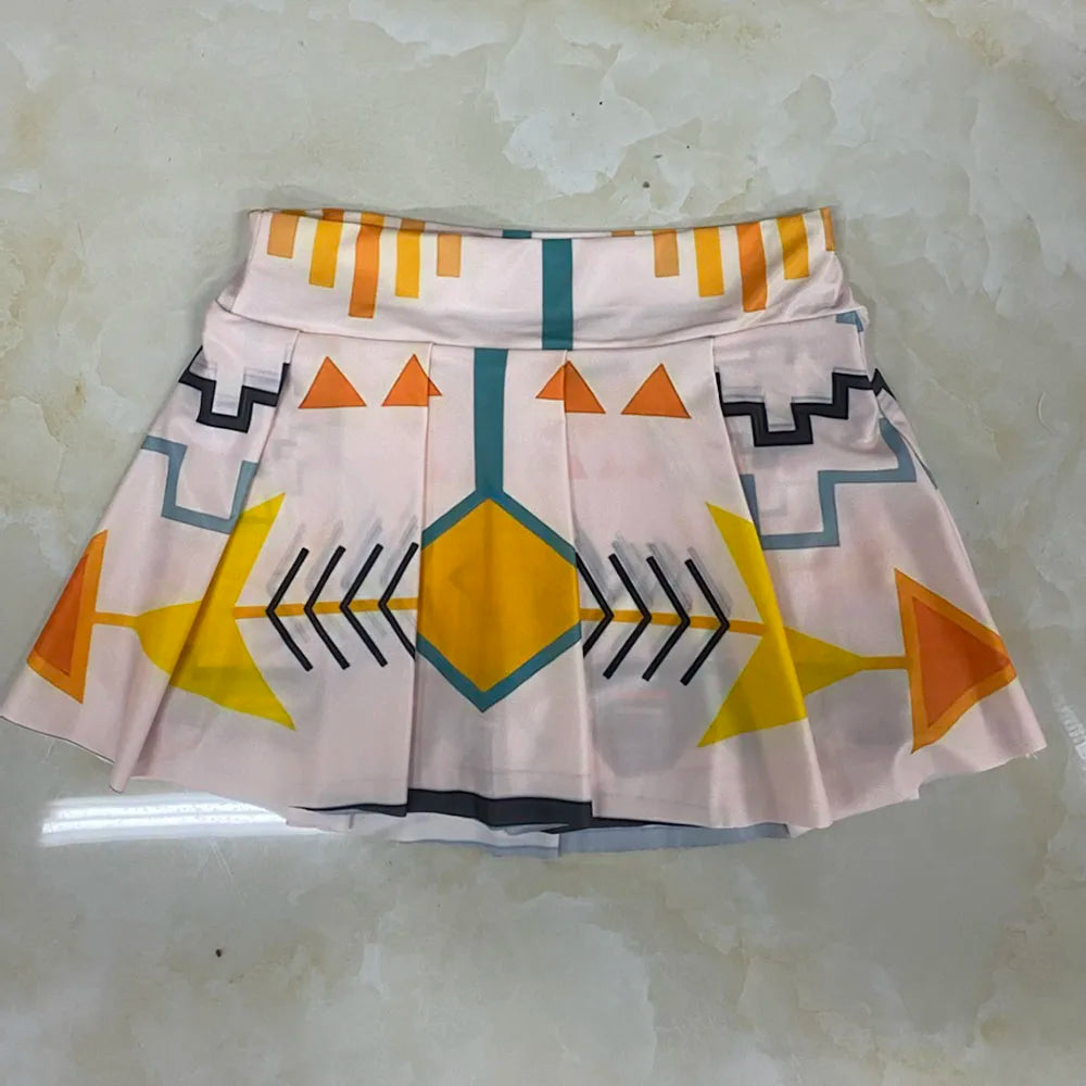 MSIEESO DIY Customized Sports Skirts Your Design 3D Printed High Waist Tennis Skirts Sportwear Women Kids Fitness Yoga Leggings