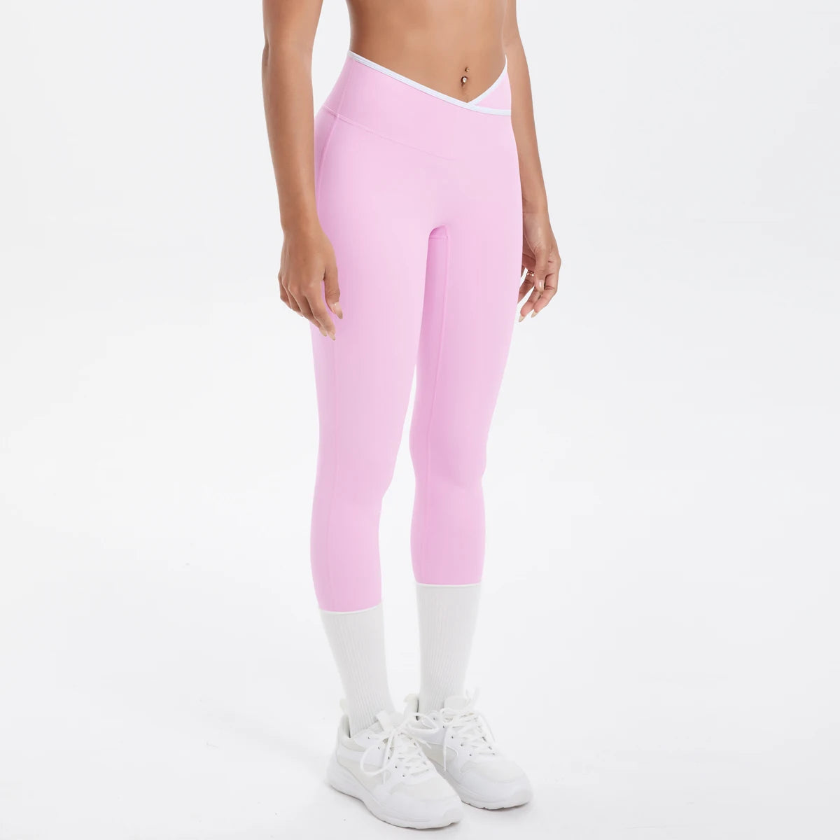 Women Cross High Waisted Sports Suit Breathable Fitness Running Workout Yoga Set Casual Pilates Sportwear Leggings