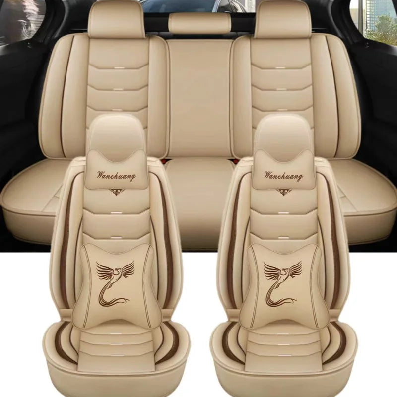 Universal Style 3D Car Seat Cover for HYUNDAI Tucson Santa FE I30 I40 Veloster Genesis Venue Terracan Ioniq Interior Accessories