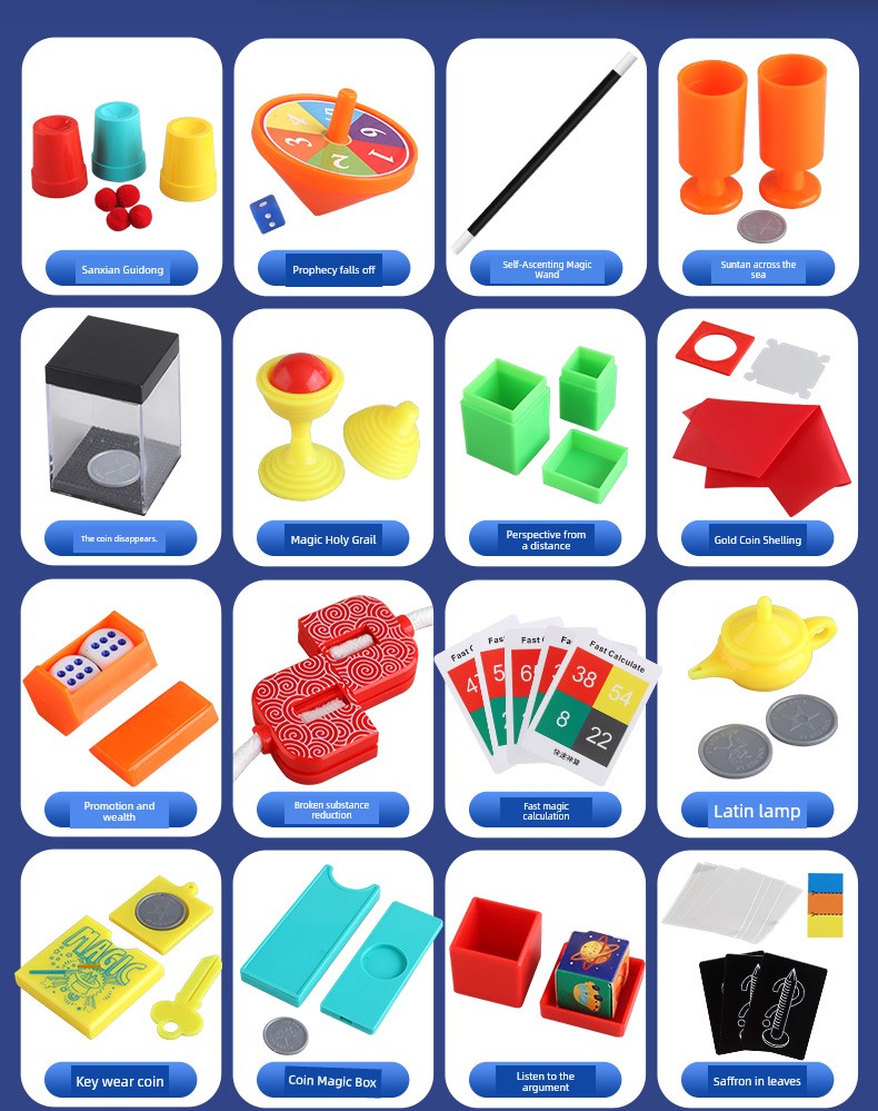 2025 Boy's Toy Hot Online Red Girl Magic Props 7 Children's Birthday Gifts Primary School Students over 6 Years Old