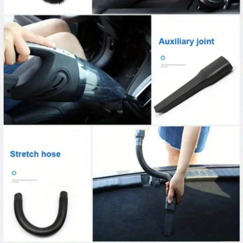 12V Handheld Vacuum Cleaner, Handheld Car Vacuum Cleaner With Strong Suction Power, Portable Mini Handheld Car Vacuum Cleaner