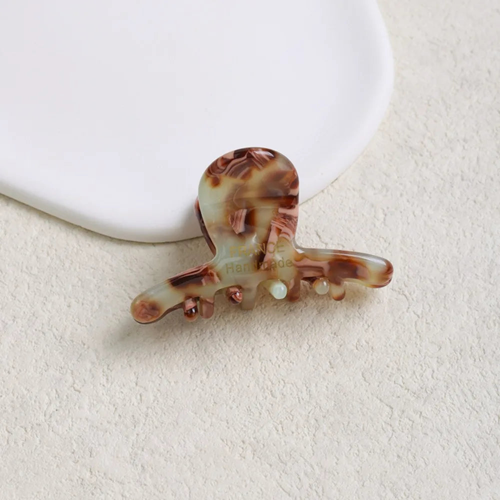 Fashion Small Claw Clip Hair Accessories Headwear Hair Claw Headdress Acetate Barrette Girls