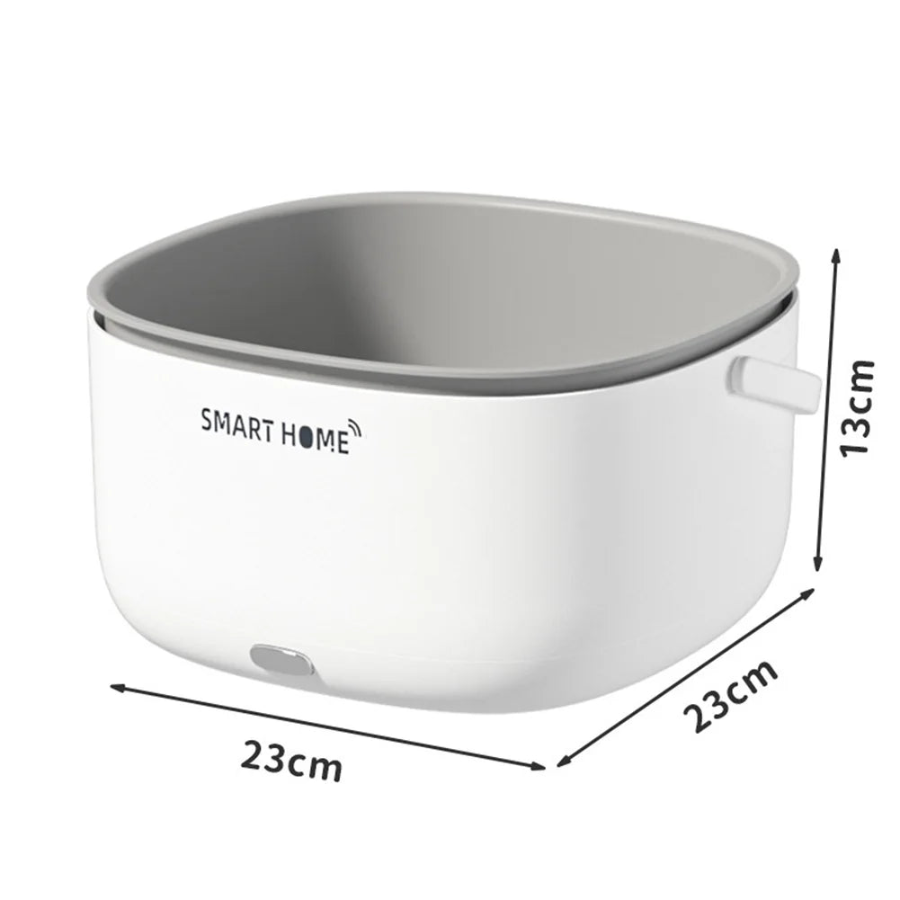 Ultrasound Electric Vegetable Washers Household Food Grains Purifie Basket Kitchen Gadgets for Tableware Bottles Home Appliance