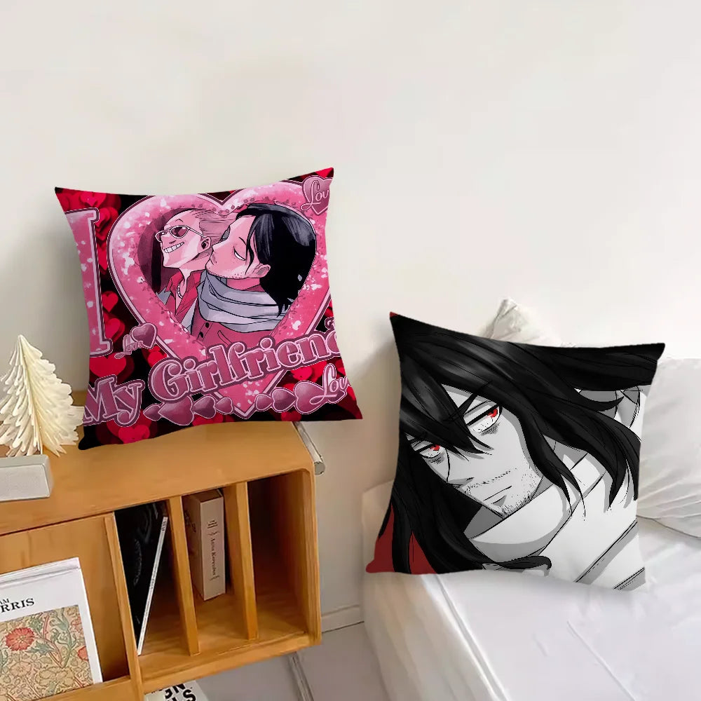 cushion a-Aizawa Head manga anime cover Plush Fabric Soft Double Eraser Sided Print Sofa Cushion Cover Throw Shota Pillow Covers