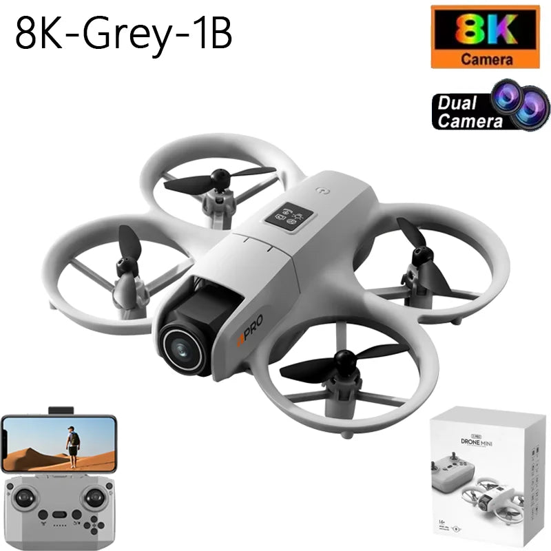 i1PRO Mini Drone Professional 8K HD Camera Drone 5G WIFI FPV UAV With screen remote control Avoidance Aerial Quadcopter Toy Gift