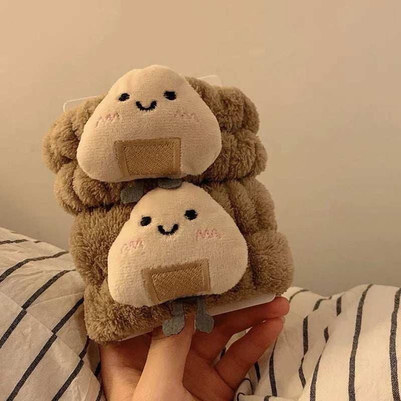 〔KaKa〕Cute Face Wash Hair Band Wrist Band Hand Wash Moisture-proof Sleeves Warm Wrist Guard Rinse Water Absorbent And Waterproof