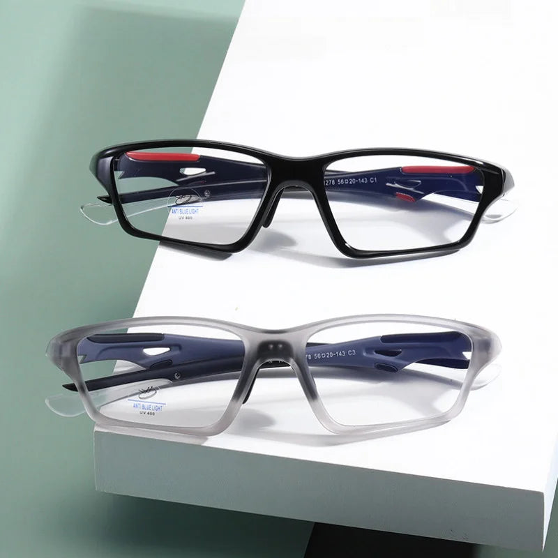 Multi Focal Color Changing Presbyopia Glasses, Sports Anti Slip Eyeglass Frames, Trendy Anti Blue Light Presbyopia Glasses