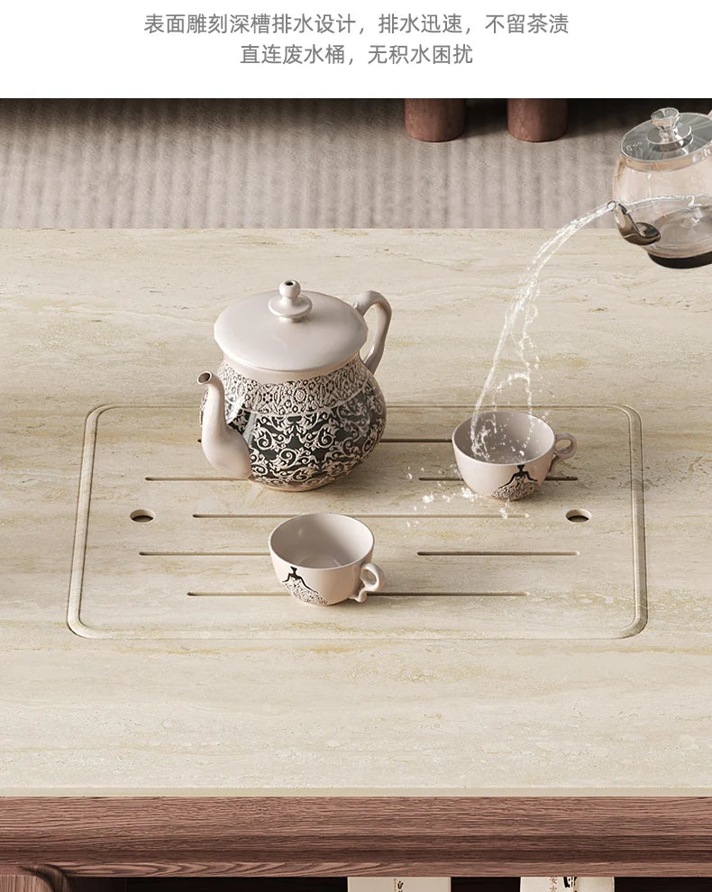 Modern Home Coffee Tables Storage Shelf Table Basse Table Sturdy Frame Easy Suitable Mesa De Centro Sala Living Room Furniture