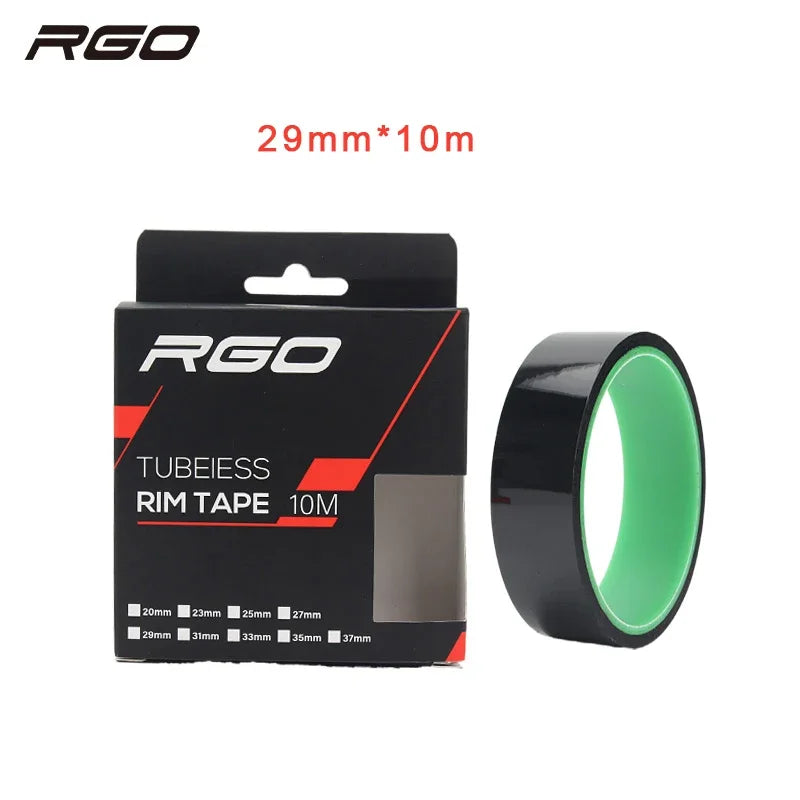 RGO Bicycle Tire Liner Vacuum Tire Pad MTB Tubeless Rim Tapes 20-37MM Road Bike Fiets Wiel Outdoor cycling Tires Tool Parts