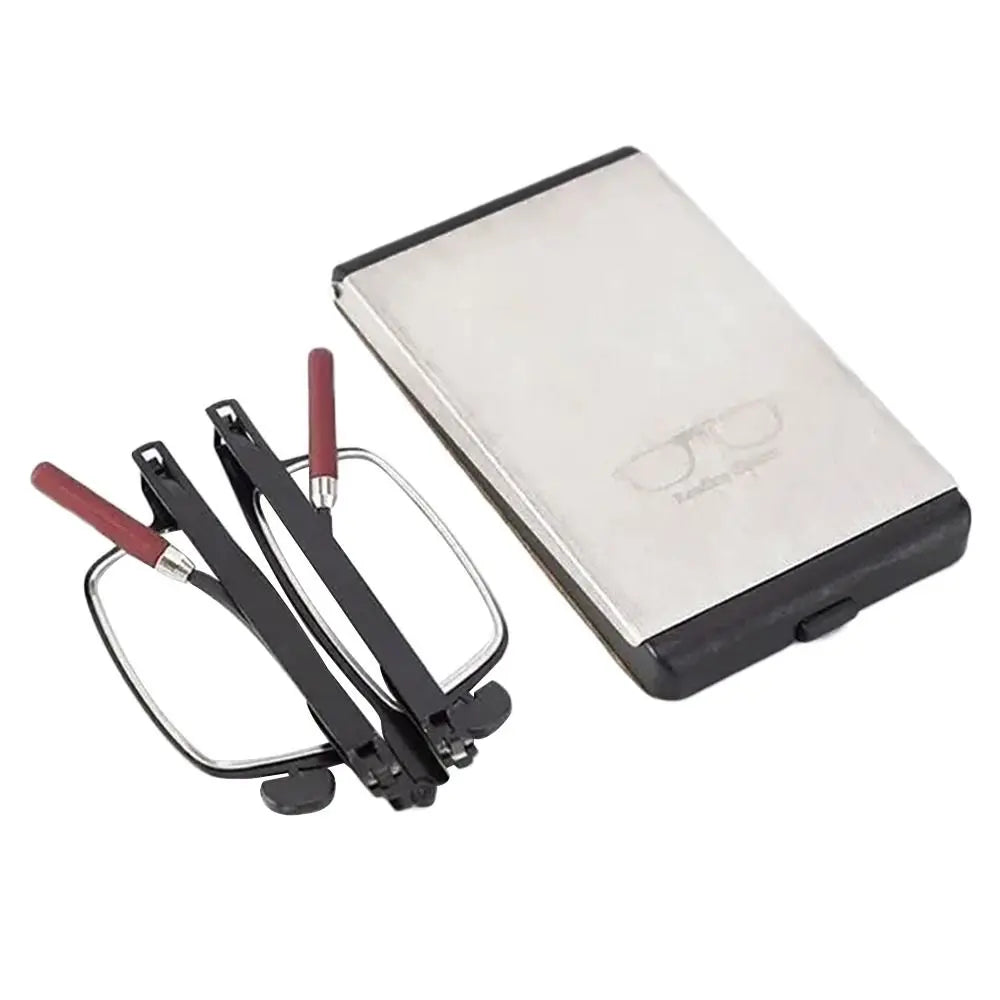 Blue Ray Blocking Anti-Blue Light Reading Glasses Mobile Phone Holder Portable Optical Spectacle Eyeglass Ultralight Metal