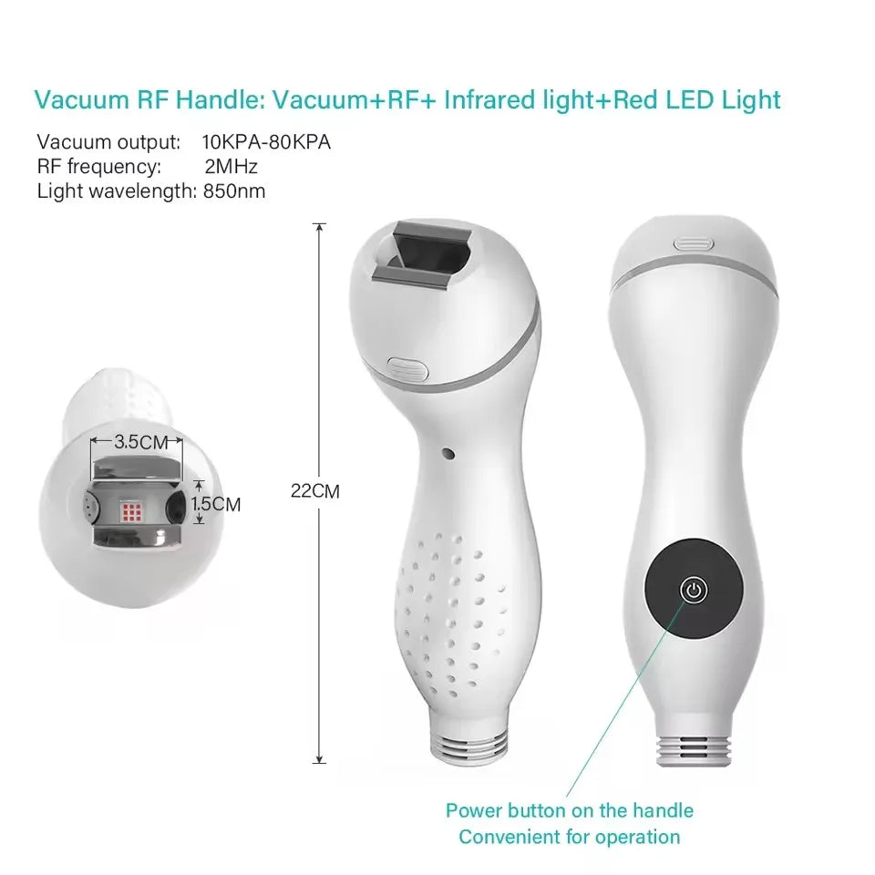 2025 Newest Big Mechanical Vacuum Roller Slim Strong Cleaning System 3in1 Vela Body Shape Machine V8