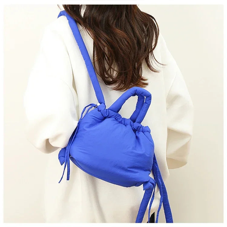 Super Cool Simple Versatile Handbags for Women 2025 Casual Hot Sale Colorful Nylon Small Square Shoulder and Crossbody Bags