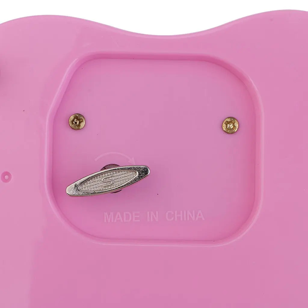 Heart Shape Dancing Ballerina Music Box PLastic Jewellery Box  Carousel Hand Crank Music Box Mechanism Gift For Valentine's Day