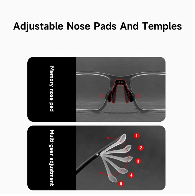 Anti-blue Light Bifocal Reading Glasses Men Sports Photochromic Readers TR90 High Quality Multifunctional Eyeglasses