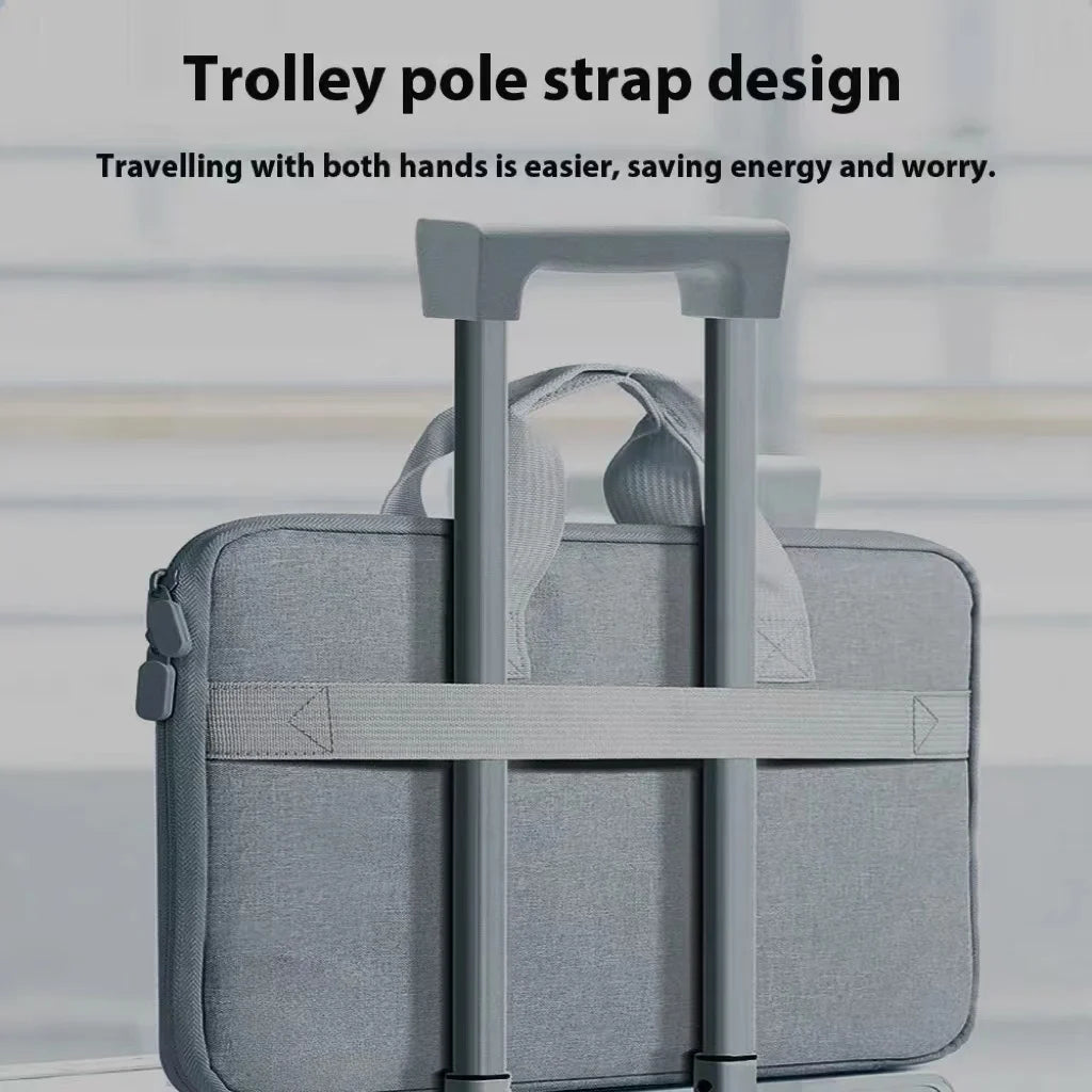 Laptop Bag Liner Bag Handbag Suitable for M1 M2 13 14 15.6 Inch Macbook Air Pro Huawei Asus Dell Waterproof Notebook Briefcase