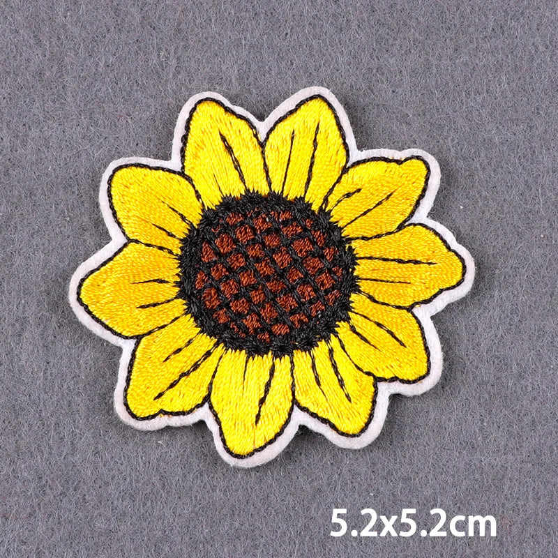 Mandala Iron On Patches For Clothes DIY Embroidery Applique Fusible Patch Ironing Stickers Letters Patch For Jacket Badge