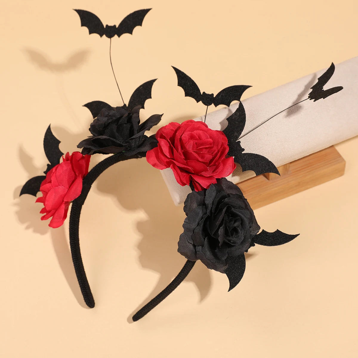 1 Piece of Halloween Costume Accessories, Headbands, Hair Accessories, Bat Headbands, Girl Role-Playing Headbands