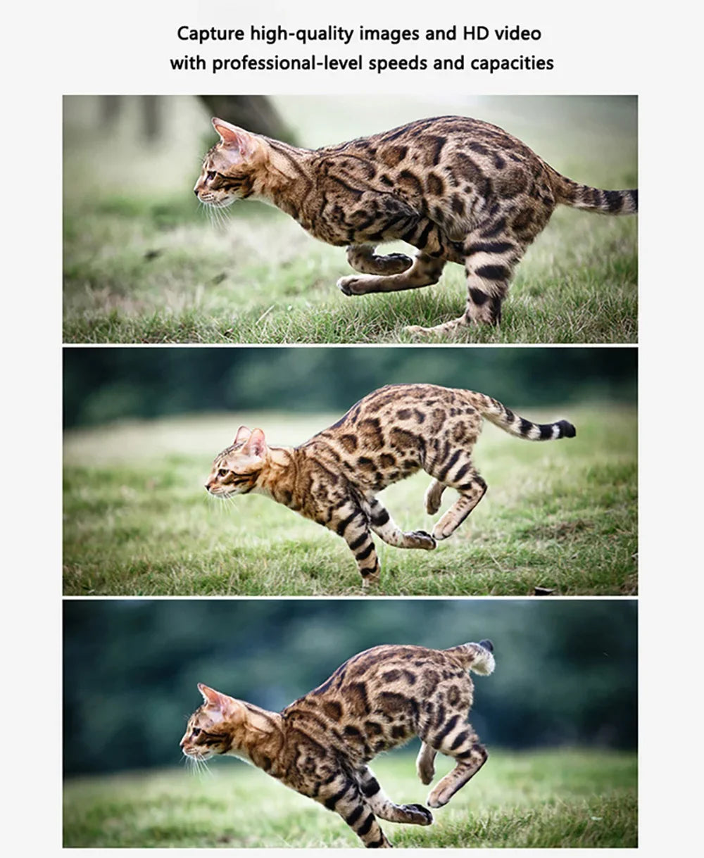 Original Extreme PRO U3 4K 6K 8K C10 V30 V60 V90 SDHC Memory Card SD UHD Video SDXC sd Card UHS-I UHS-II for SLR 3D Canon Camera