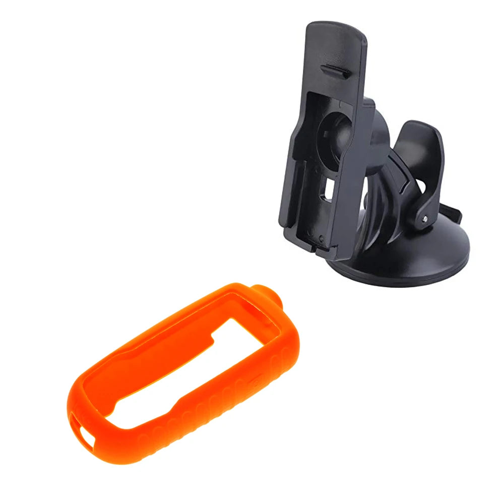 Suction Car Cup Bracket Mount + Case for Garmin GPSMAPM 62 62s 62st 62sc 62stc 64 64s 64st 64sc 64x 64sx 64csx 65 65s 65sr