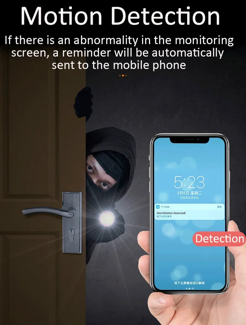 Mini IP Camera HD 1080P Covert Small Nanny Cam Video Voice Recorder Indoor Portable  Security CCTV Camera for Home and Office