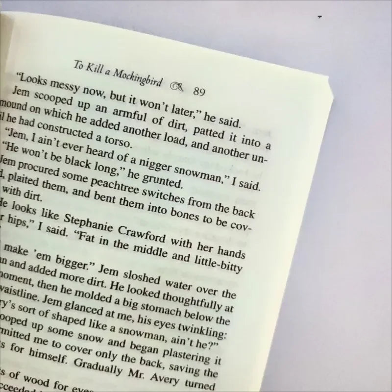 To Kill A Mockingbird Book Cover Locket Necklace & Keyring Bronze and Silver Tone Jewelry